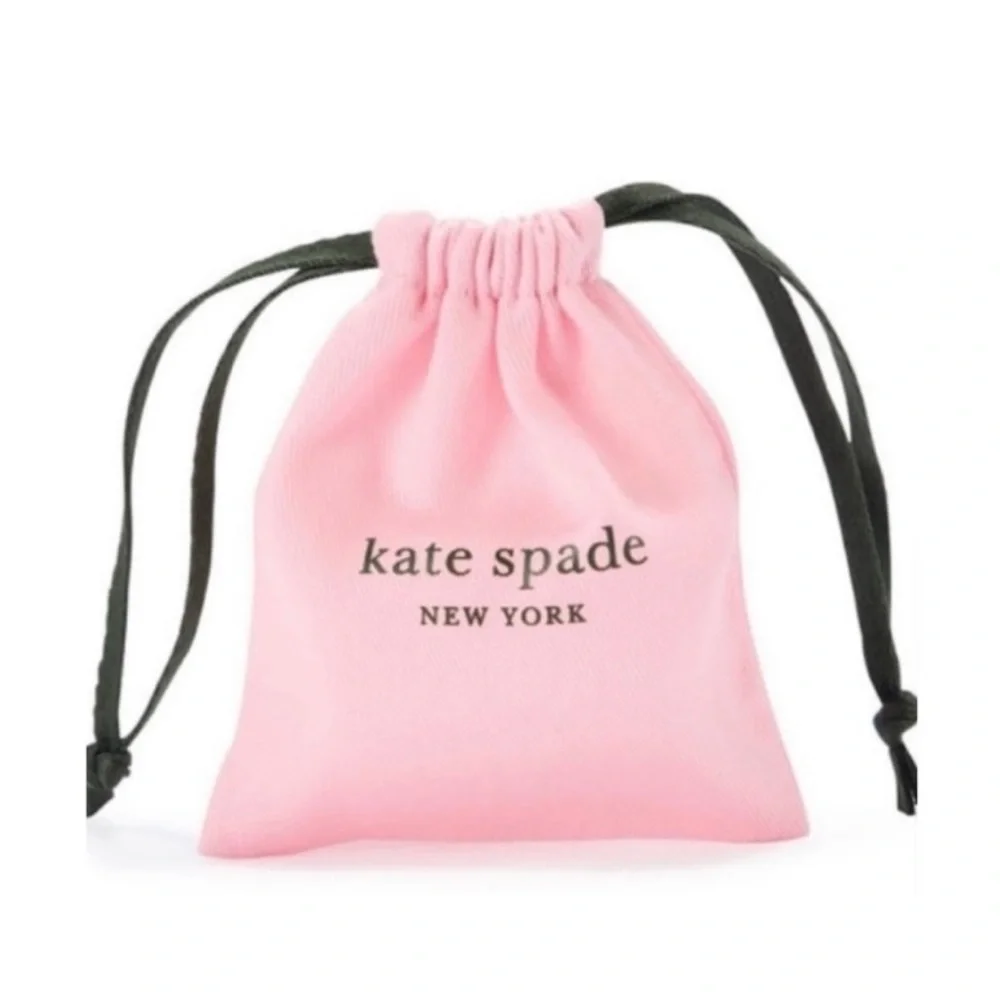 $88 Kate Spade crystal confetti long necklace